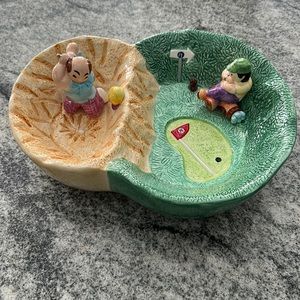 Funny novelty golf Chip N dip container